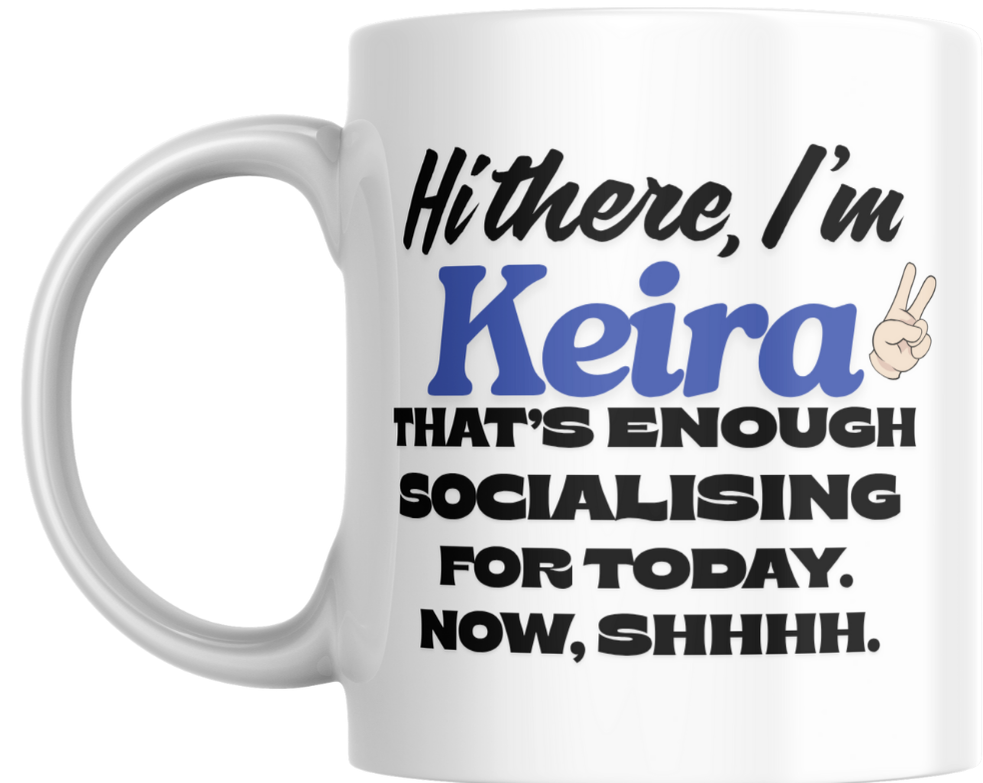 Personalised anti-social mug!