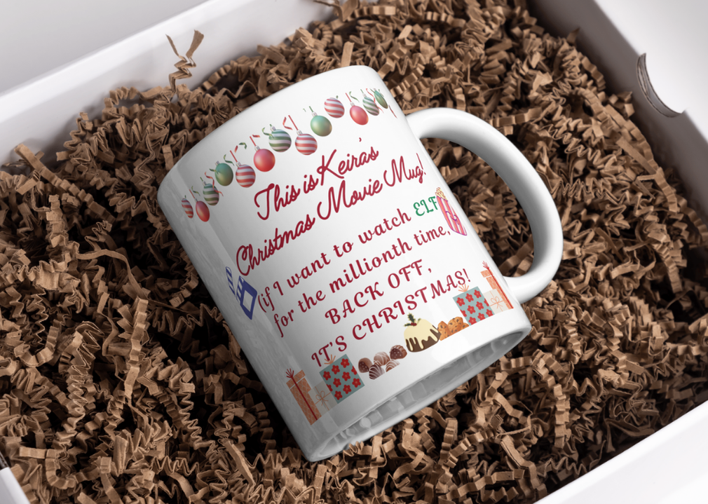 Personalised Christmas Movie Mug!