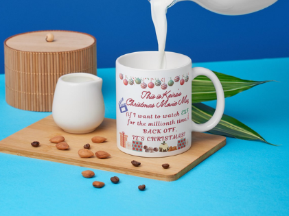 Personalised Christmas Movie Mug!
